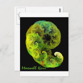 Embryo Postkarte (Vorne/Hinten)