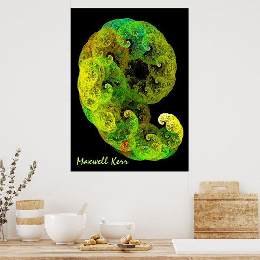 Embryo von Maxwell Kerr Poster (Küche)