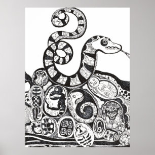 Embryonale Brüterei Poster