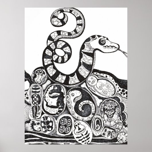 Embryonale Brüterei Poster (Vorne)