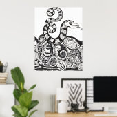 Embryonale Brüterei Poster (Heimbüro)