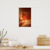 Embryonale Entwicklung 4 Poster (Küche)