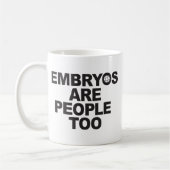 Embryos sind Leute-auch Tassen (Links)