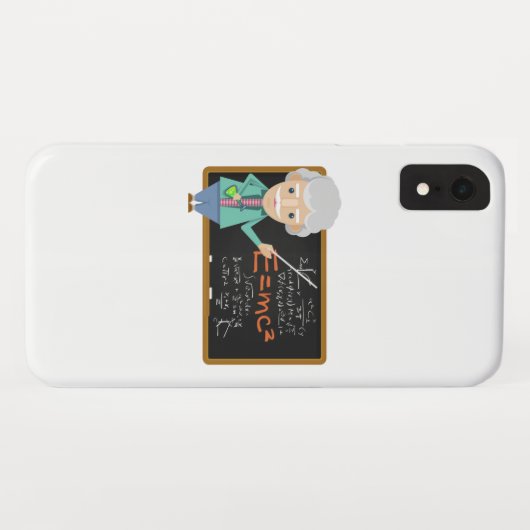 EMC2-Formel-Lehrer Case-Mate iPhone Hülle (Rückseite (Horizontal))