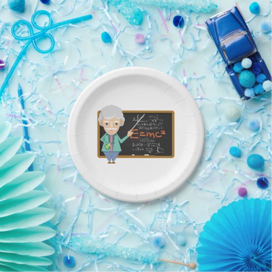 EMC2-Formel-Lehrer Pappteller (Party)
