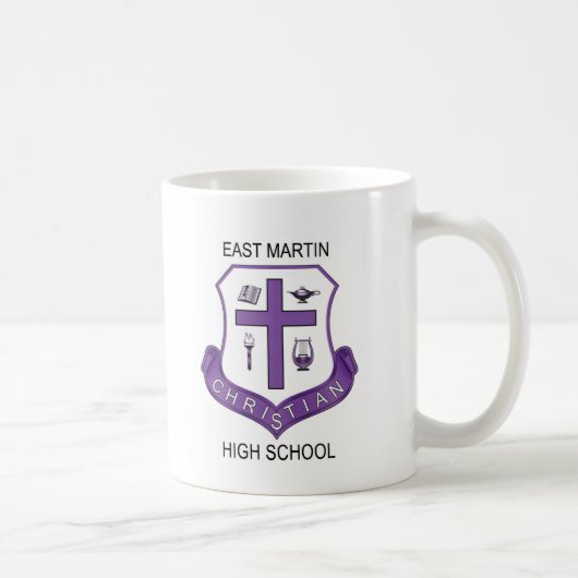 EMCHS Schild auf Kaffee-Tasse Kaffeetasse (Rechts)