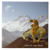 EMD DES ZUGES FLIESE (Vorderseite)