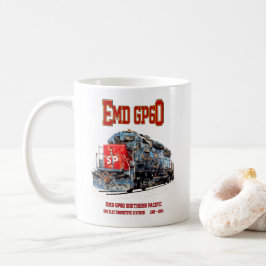 EMD GP60 Diesellokomotive des südlichen Pazifiks Kaffeetasse