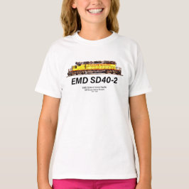 EMD SD40-2 Diesellokomotive. Gewerkschaft Pazifik T-Shirt