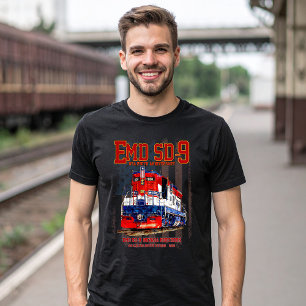 EMD SD-9 Lokomotive USA 250. Jubiläumsbemalung T-Shirt