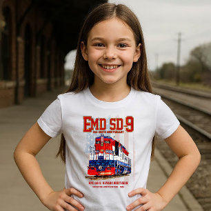 EMD SD-9 Lokomotive USA 250. Jubiläumsbemalung T-Shirt