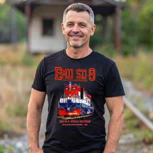 EMD SD-9 USA 250. Jubiläums-Erbelokomotive T-Shirt