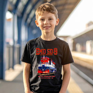 EMD SD-9 USA 250. Jubiläums-Erbelokomotive T-Shirt