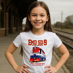 EMD SD-9 USA 250. Jubiläums-Heritage-Lokomotive T-Shirt
