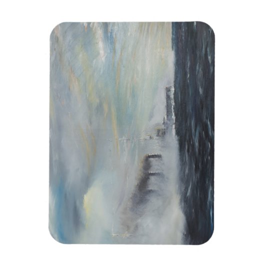 Emden 'Der Schwan des Ostens' 1914 2011 Magnet (Vertikal)