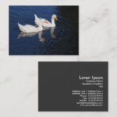 Emden Geese Visitenkarte (Vorne/Hinten)