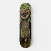 Emek "Badufist " Skateboard (Vorderseite)