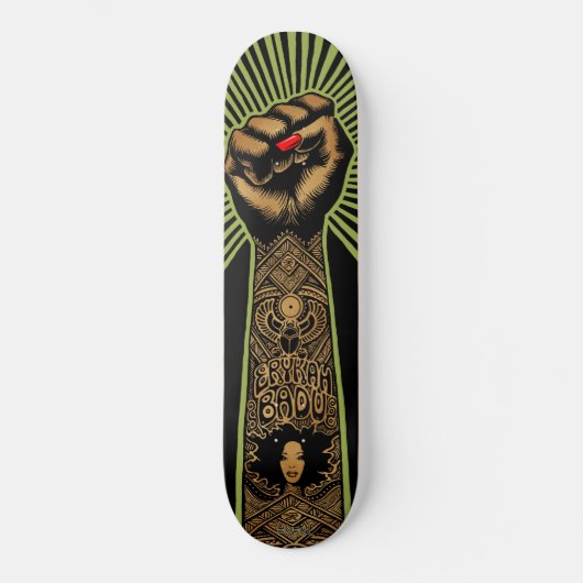 Emek "Badufist " Skateboard (Vorderseite)