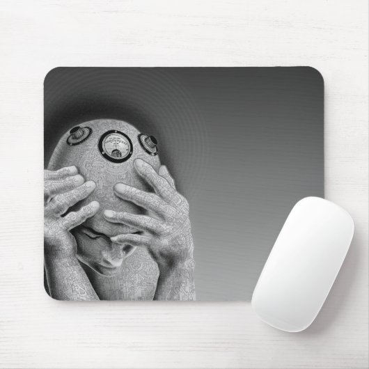 emek_cyberman_mousepad mousepad (Mit Mouse)