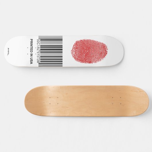 Emek "gedruckt " skateboard (Horizontal)