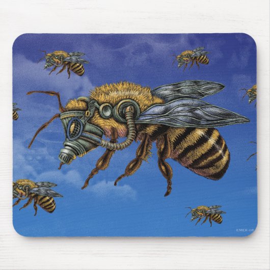emek_honeybee_mauspad mousepad (Vorne)