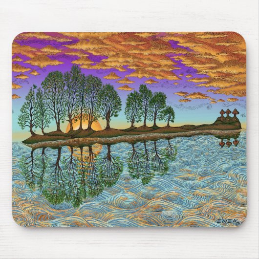emek_lake_guitar_mousepad mousepad (Vorne)