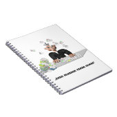 Emek olmadan yemek olmaz Personalisiert Notizblock (Rechte Seite)