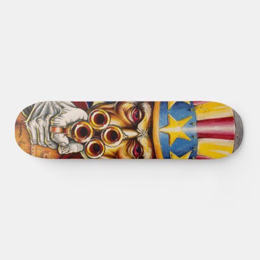 Emek "Onkel Scam " Skateboard (Horizontal)