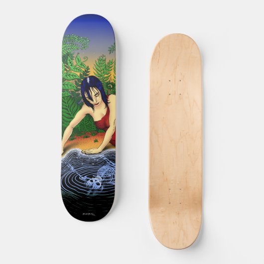 Emek "Reflexion " Skateboard (Vorderseite)