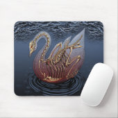 emek_swan_mousepad mousepad (Mit Mouse)