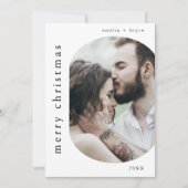 EMELIA Black Picture Family Foto Frohe Weihnachten (Vorderseite)