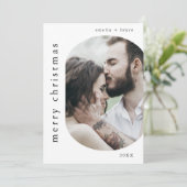 EMELIA Black Picture Family Foto Frohe Weihnachten (Stehend Vorderseite)