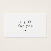 EMELIA Business Voucher Geschenkgutschein Vorlage (Vorderseite)