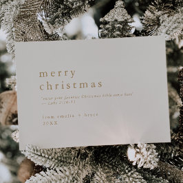 EMELIA Gold Easy Bible Verse Religiöse Weihnachten