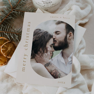 EMELIA Gold Picture Family Foto Frohe Weihnachten