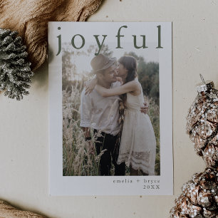 EMELIA Green Boho Xmas Foto Feierliche Weihnachten