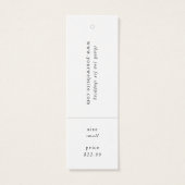 EMELIA Hängemarken Kleidungsmarke (Rückseite)