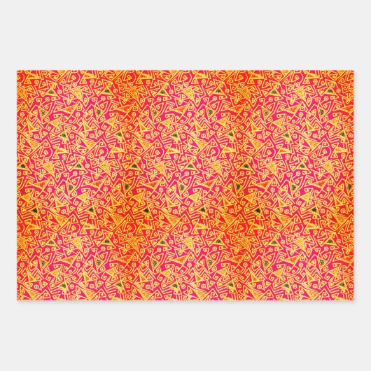 Emelia, Mandinka und William Morris Geschenkpapier Set (Vorderseite 2)