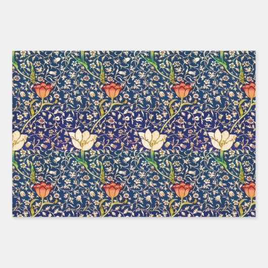 Emelia, Mandinka und William Morris Geschenkpapier Set (Vorderseite)