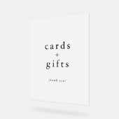 EMELIA Modern Boho Einmalige Karten und Geschenke Acrylschild (Winkel)