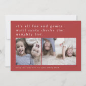 EMELIA Rotes Unglaublich witzig Foto Weihnachten (Vorderseite)