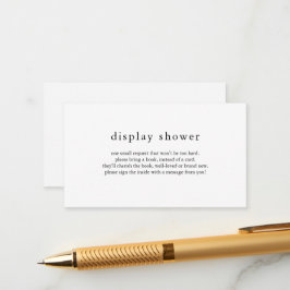 EMELIA Rustic Display Showcard Begleitkarte