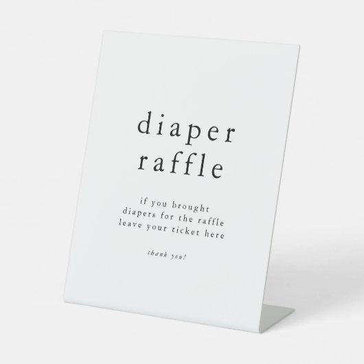 EMELIA Rustic Simple Baby Shower Windschutzscheibe Sockelschild (Vorderseite)