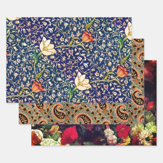 Emelia, Sofia und Fleuresse Geschenkpapier Set (Set)