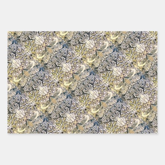 Emelia, Teasel und Fleuresse Geschenkpapier Set (Vorderseite 2)