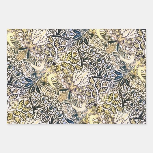 Emelia, Teasel und Fleuresse Geschenkpapier Set (Vorderseite 2)