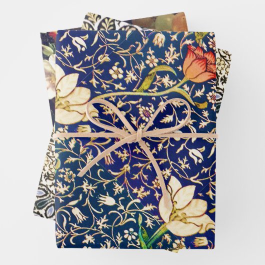 Emelia, Teasel und Fleuresse Geschenkpapier Set (Beispiel)