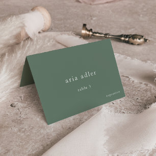 EMELIA Wald Naturwald Hochzeiten Platzkarten Tischnummer