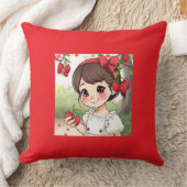 Emely – Die Erdbeerprinzessin Kissen (Decke)