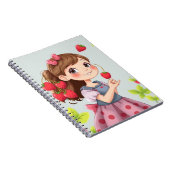 Emely – Die Erdbeerprinzessin Notizblock (Rechte Seite)